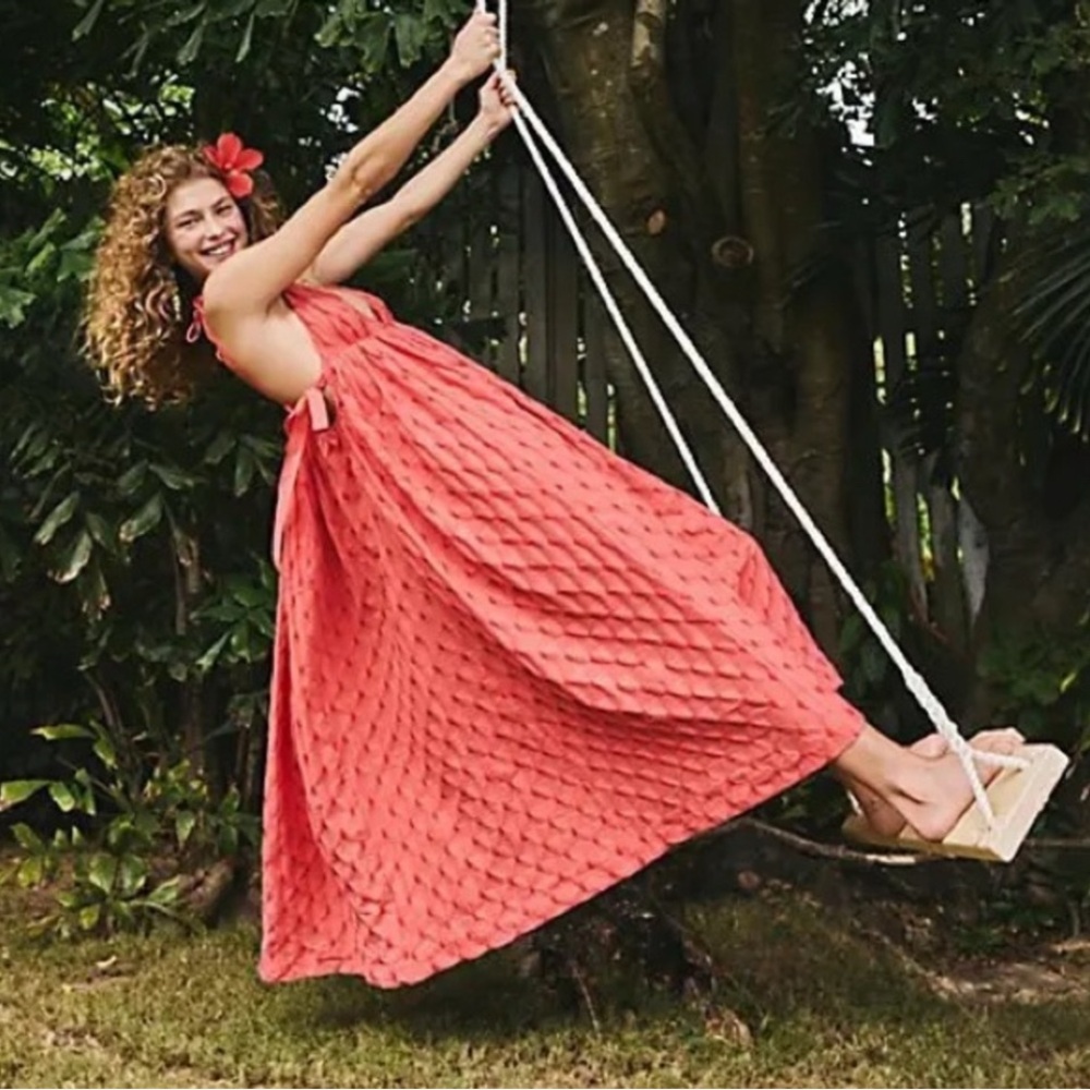 NWOT Free People Primmy Midi Dress